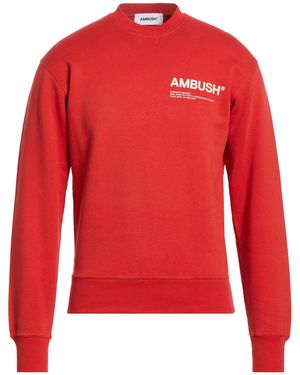 Ambush Sweatshirt Cotton - Red