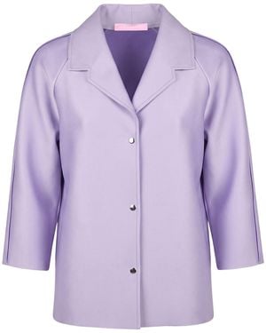 La Fille Des Fleurs Jacket Polyamide, Elastane - Purple
