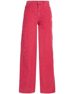 Department 5 Trousers Cotton, Elastane - Red
