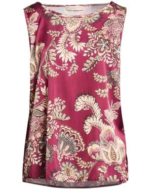 Rinascimento Burgundy Top Polyester - Red