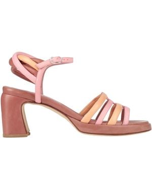 LORENA PAGGI Sandals Leather - Pink