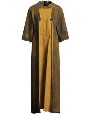 Rick Owens Vestido Largo - Multicolor