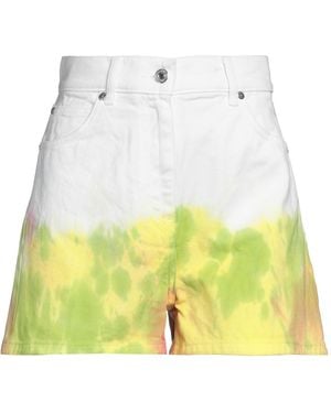 MSGM Denim Shorts - Yellow