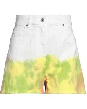 MSGM Denim Shorts - Yellow