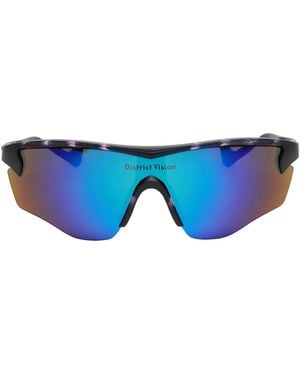 District Vision Sunglasses - Blue