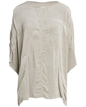 Rick Owens Light Top Viscose, Silk - Gray