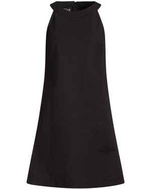 Moschino Mini Dress Cotton, Elastane - Black