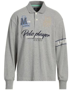 La Martina Polo Shirt Cotton - Grey