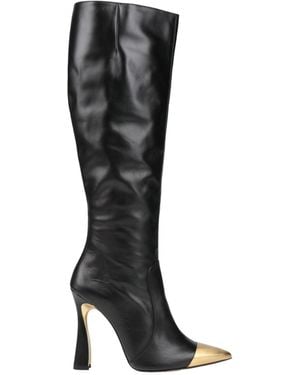 FRANCESCO SACCO Boot Leather - Black