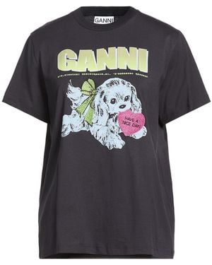 Ganni T-Shirt - Black