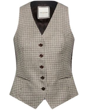 Tagliatore 0205 Tailored Vest Virgin Wool - Gray