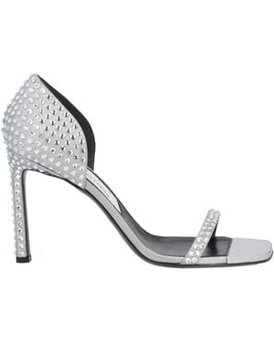 AREA X SERGIO ROSSI Sandals - Metallic