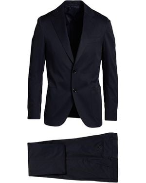 Lardini Midnight Suit Cotton - Blue