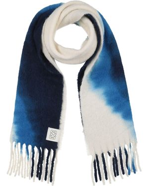 Sandro Scarf Alpaca Wool, Polyamide - Blue