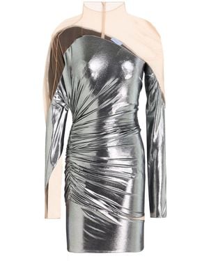 Mugler Mini Dresses - Gray