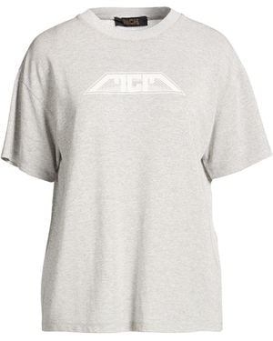 MCM T-Shirt Viscose, Polyamide, Metallic Fiber, Elastane - White