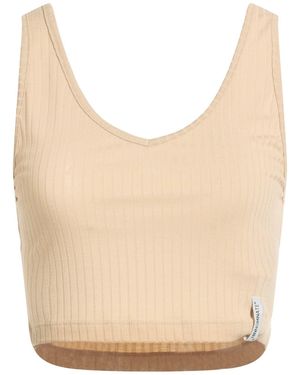 hinnominate Top Polyester, Viscose, Elastane - Natural