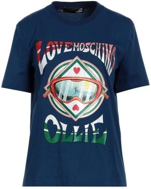 Love Moschino T-shirt - Blue
