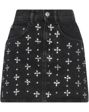 Maje Denim Skirt Cotton - Black