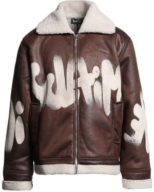 DISCLAIMER Jacket - Brown
