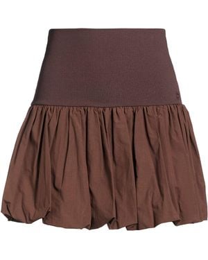 Ottod'Ame Mini Skirt - Brown