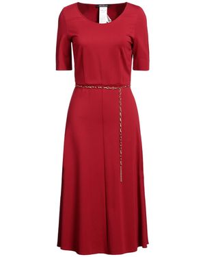 (4p. pack) Black Printed Viscose Midi Dress - V3 main image 1