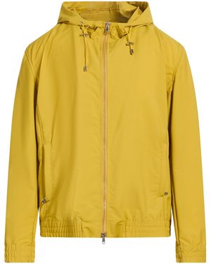 Barba Napoli Jacket Wool, Polyester - Yellow