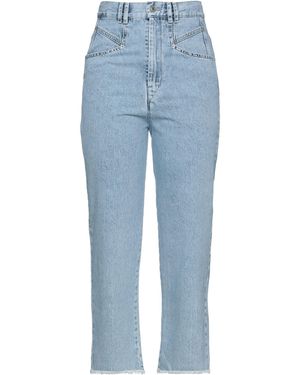 Isabel Marant Denim Trousers - Blue