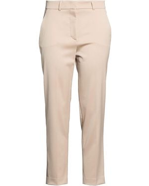 Kiton Trousers Virgin Wool, Elastane - Natural