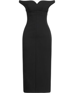 Philosophy Di Lorenzo Serafini Midi Dress Polyamide, Elastane - Black