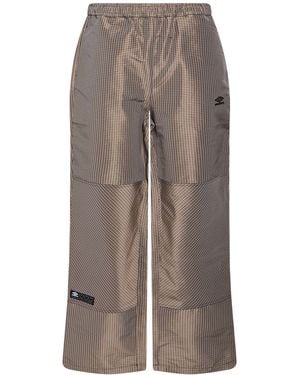 Umbro Trousers Polyester - Brown