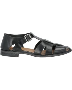 Moma Sandals Leather - Black
