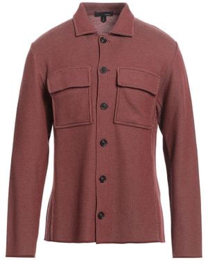 Lardini Brick Shirt Wool - Red
