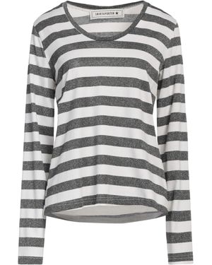 Shirtaporter T-Shirt Viscose, Lurex, Elastane - Grey