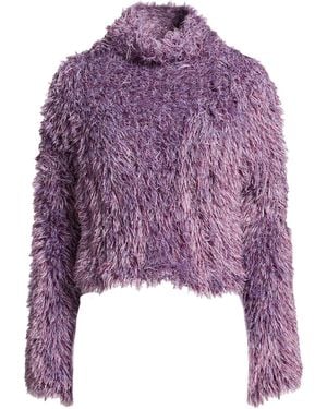 Elisabetta Franchi Turtleneck - Purple