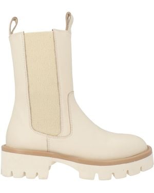 Nila & Nila Ankle Boots Leather - Natural