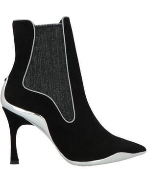 Rene Caovilla Ankle Boots Leather - Black