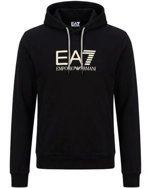 EA7 Sweatshirt Cotton, Elastane - Black