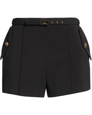 Elisabetta Franchi Shorts & Bermudashorts - Schwarz