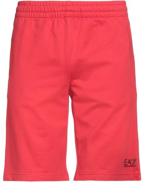 EA7 Shorts & Bermuda Shorts - Red
