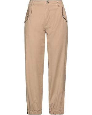 Mason's Camel Trousers Polyester, Virgin Wool, Viscose, Elastane - Natural
