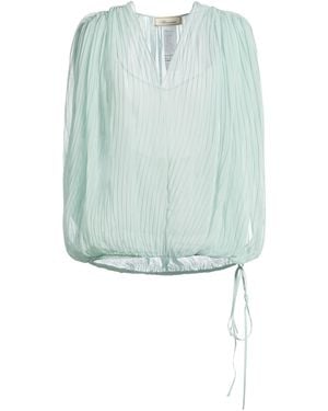 Blumarine Sky Top Silk - Blue