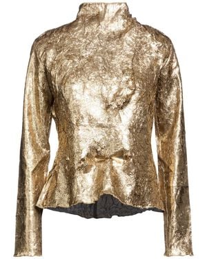 Ganni Top - Metallic