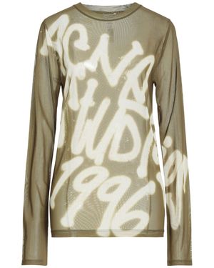 Acne Studios Military Top Polyester, Elastane - Green
