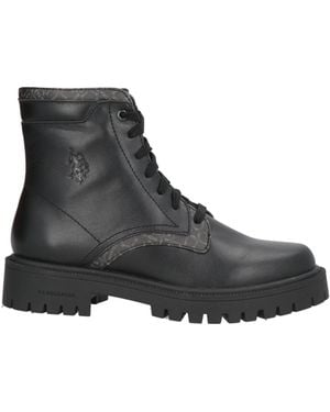 U.S. POLO ASSN. Stivaletti - Nero