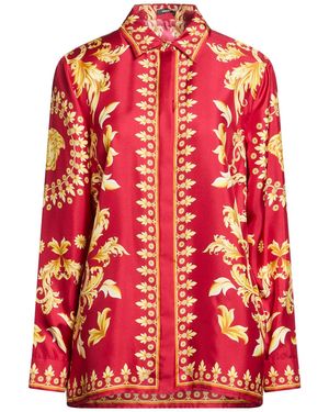 Versace Shirt Silk - Red