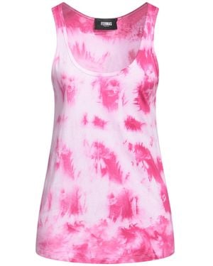 FERMAS Fuchsia Tank Top Cotton - Pink