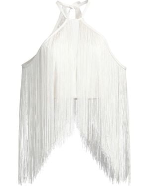 Relish Collection Top Polyester, Elastane - White