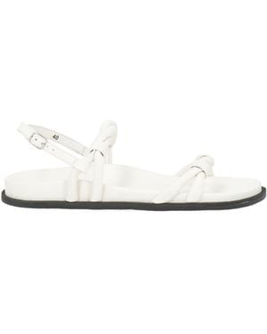 Elena Iachi Sandals Leather - White