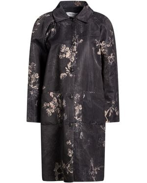 Shirtaporter Overcoats & Trench Coats - Black